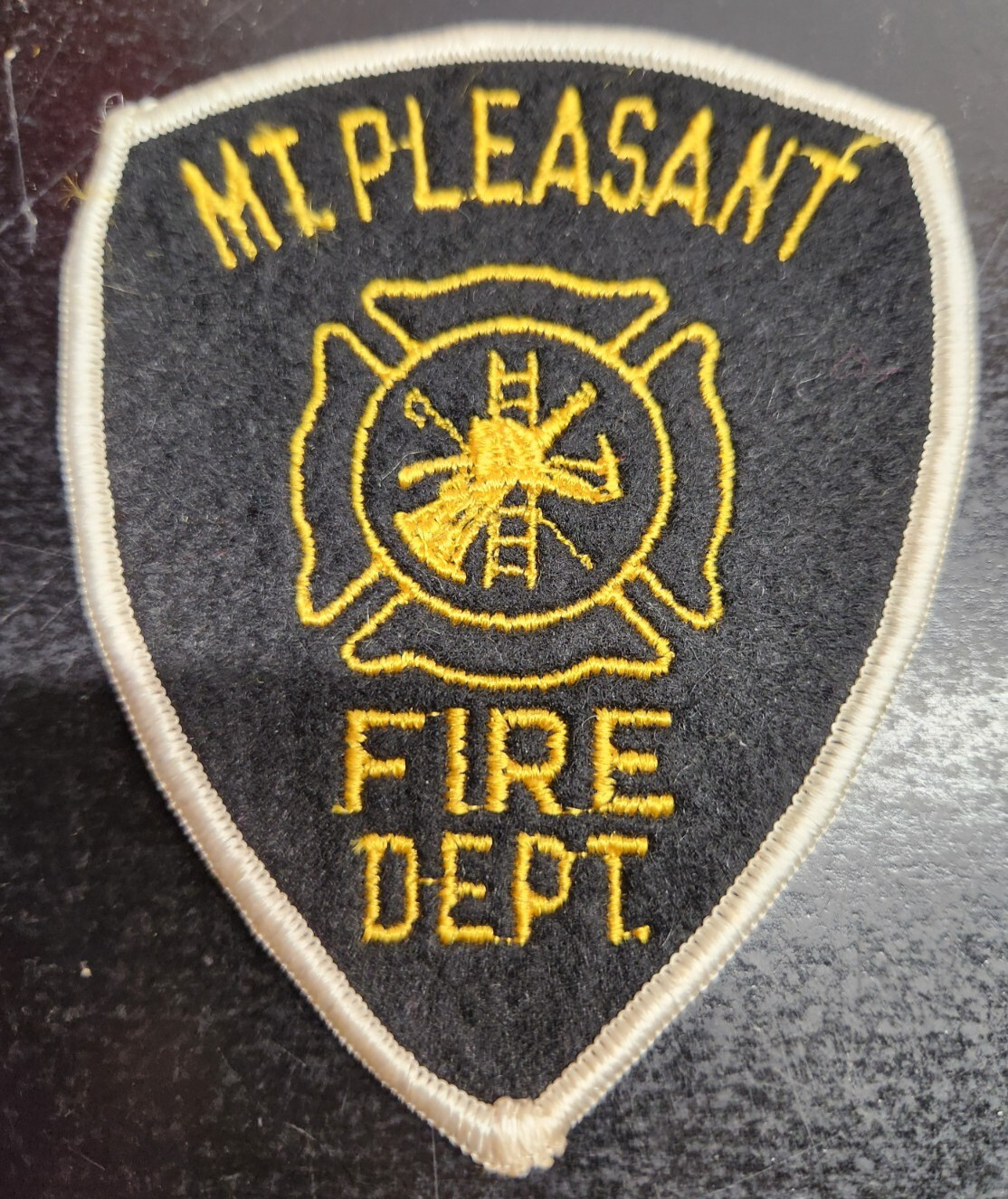 Vintage Mt. Pleasant Massachusetts Fire Department Shoulder Patch