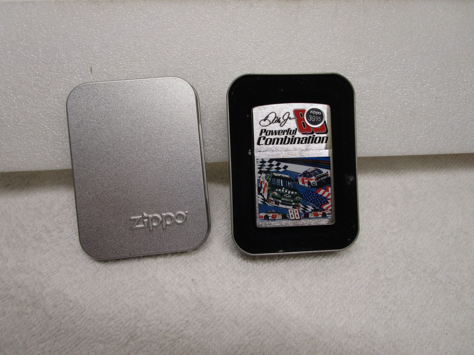 ZIPPO 2008 NASCAR DALE EARNHARDT JR #88 CHROME LIGHTER SEALED NEW