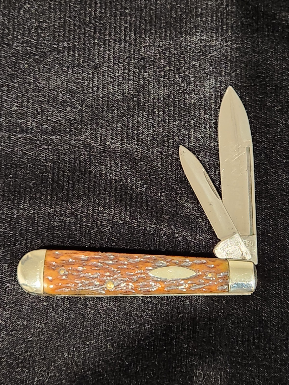 Ex. Rare Pre 1864 Shapleigh HDWE CO ST LOUIS MO Pre Diamond Edge jack Knife