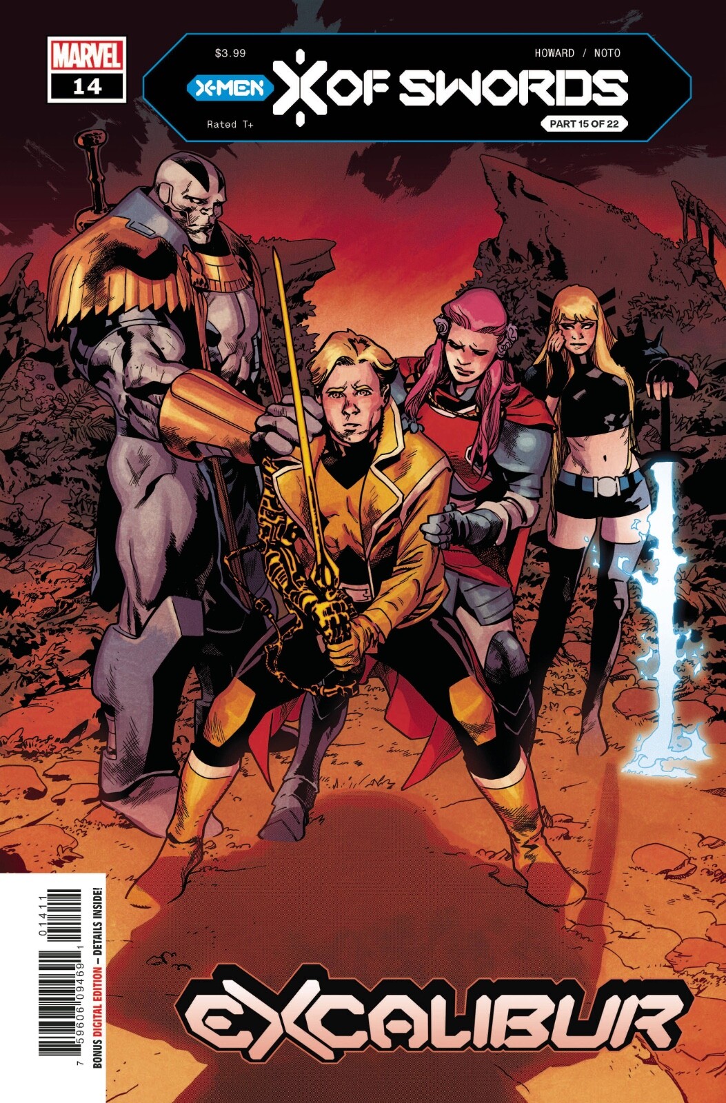 EXCALIBUR #14 Marvel Comics (2020) XOS (L6)