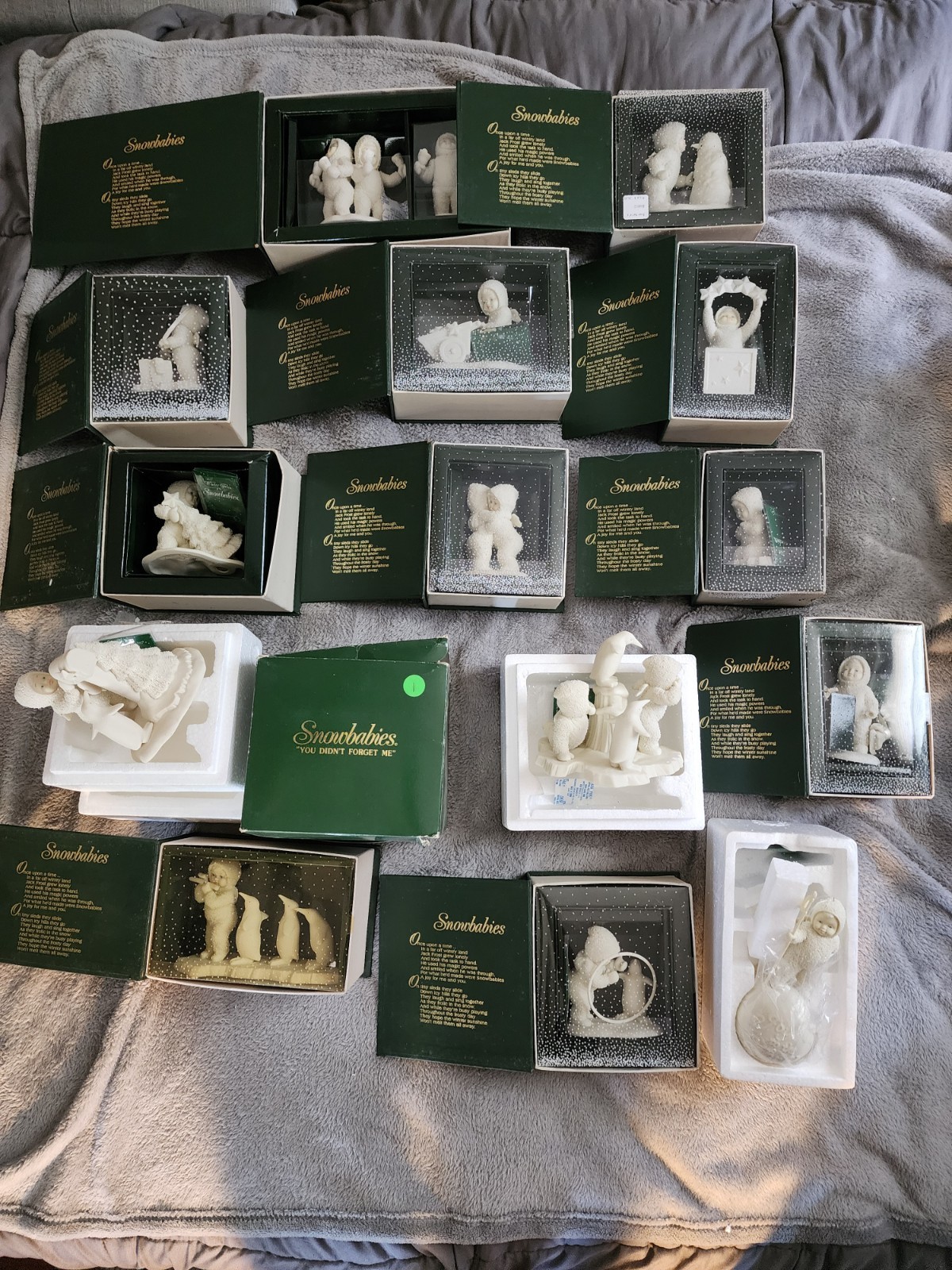 Snow Babies Dept. 56 LOT Of 14+ With Boxes WOW