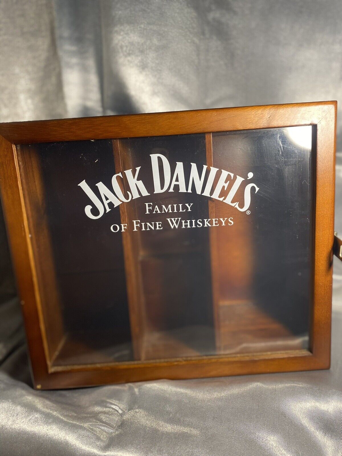 Jack Daniel’s Display Case- Will Look Great In Any Bar Or Man Cave 12 1/2x11 3/4