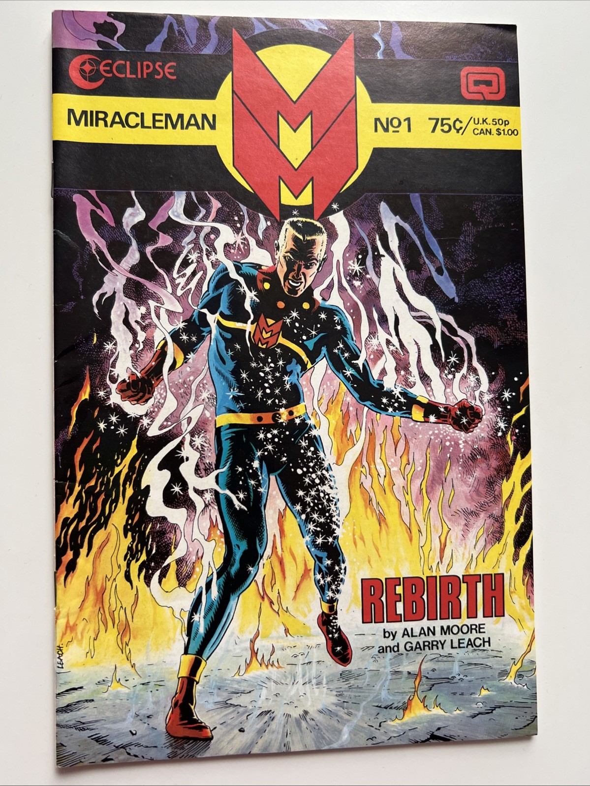 MIRACLEMAN #1 Eclipse Comics 1985 1st Appearance of Mircleman Alan Moore MIRACLEMAN #1 Eclipse Comics 1985 1st Appearance of Mircleman Alan Moore