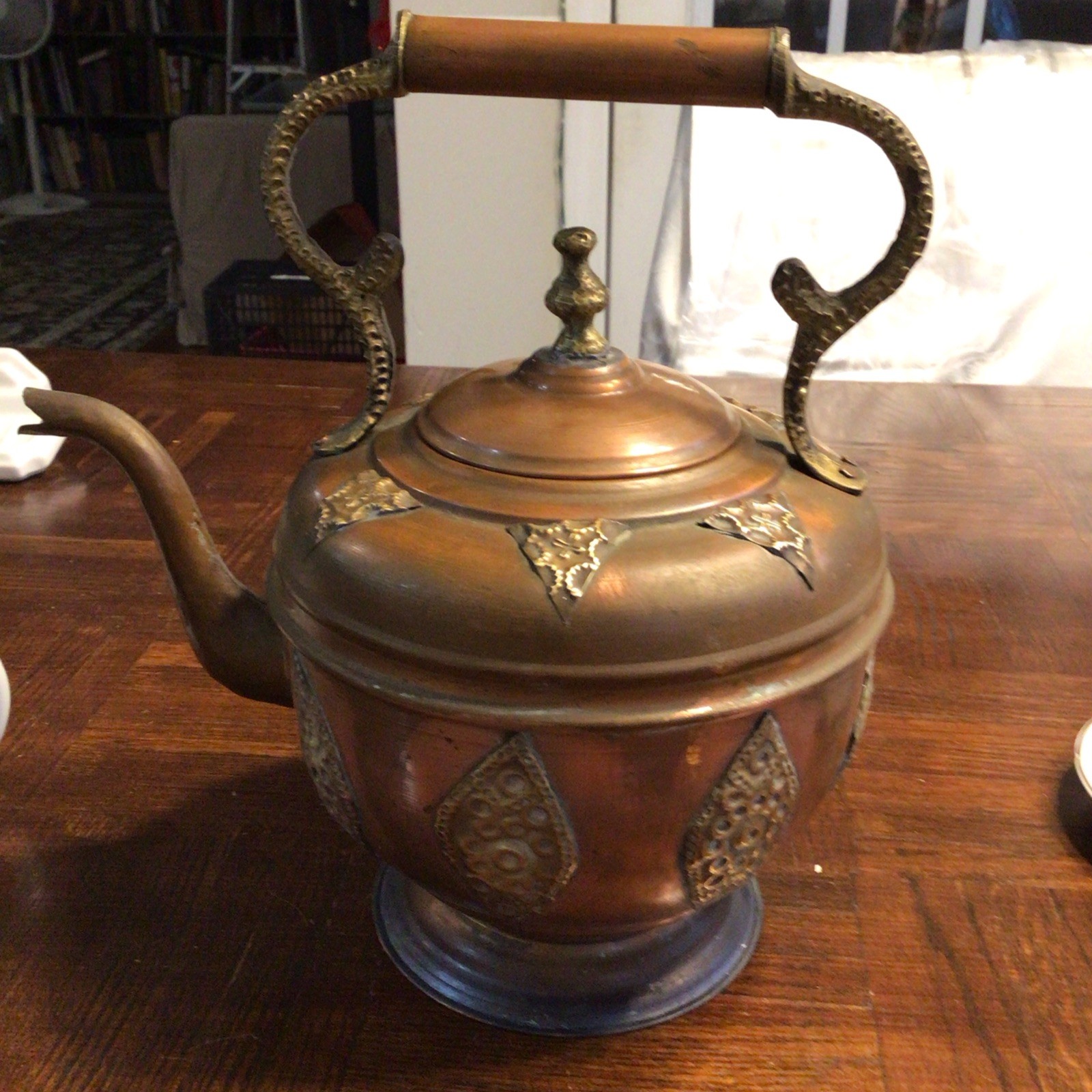Probable Early 20th Century Moroccan Tea Kettle Probable Early 20th Century Moroccan Tea Kettle