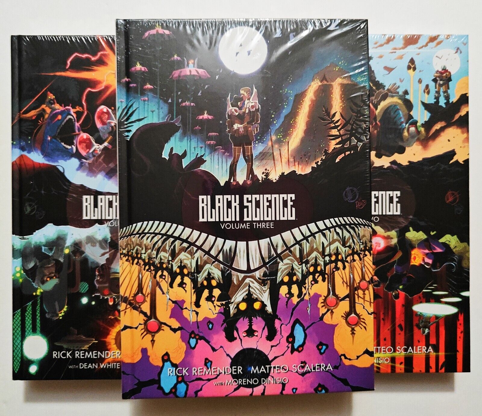Black Science Vol. 1-3 1 2 3 DELUXE Hardcover HC 10th Anniversary SET NEW SEALED