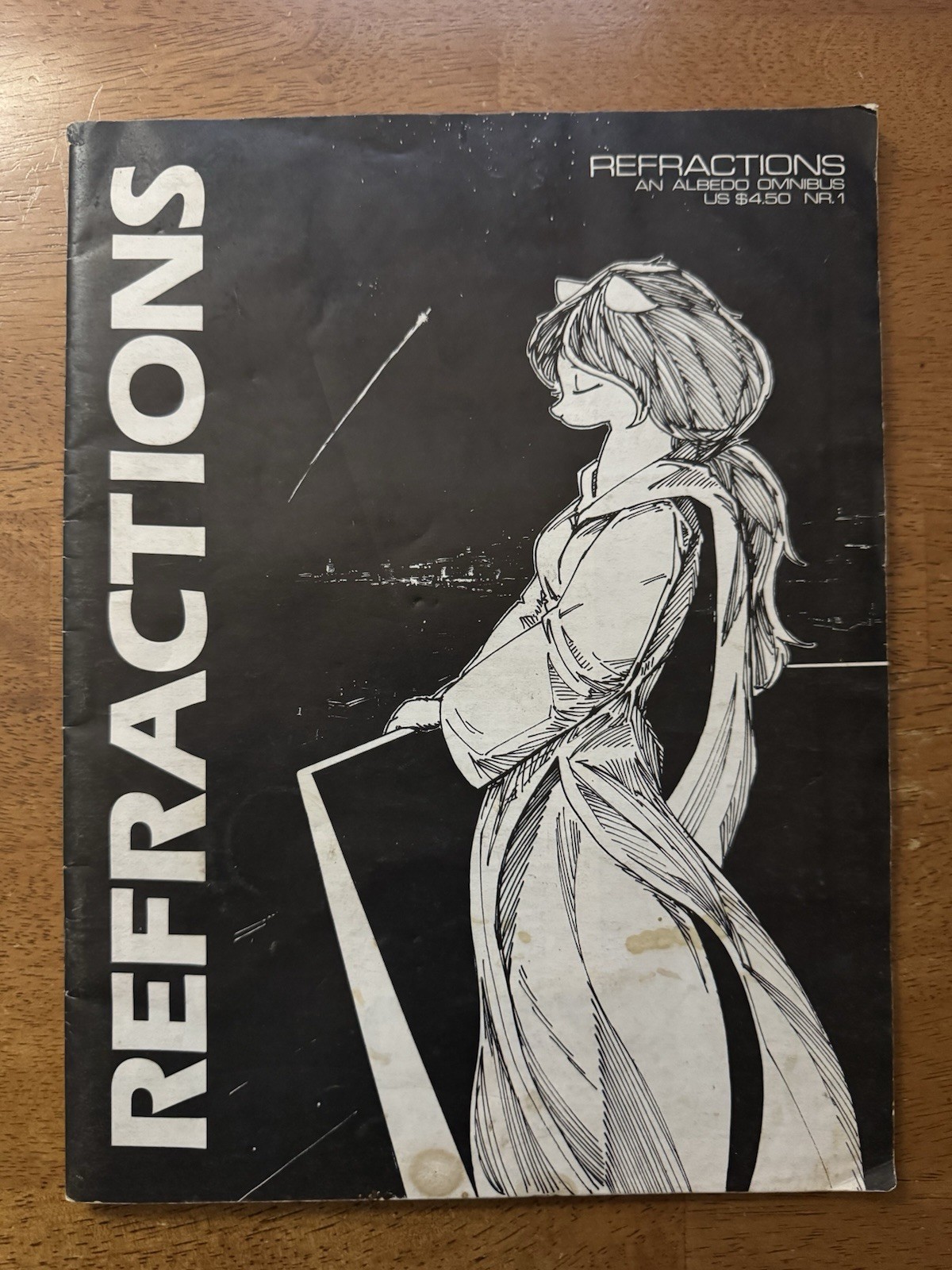 REFRACTIONS AN ALBEDO OMNIBUS NR. 1 ULTRA RARE W/FLEXI DISC - FN