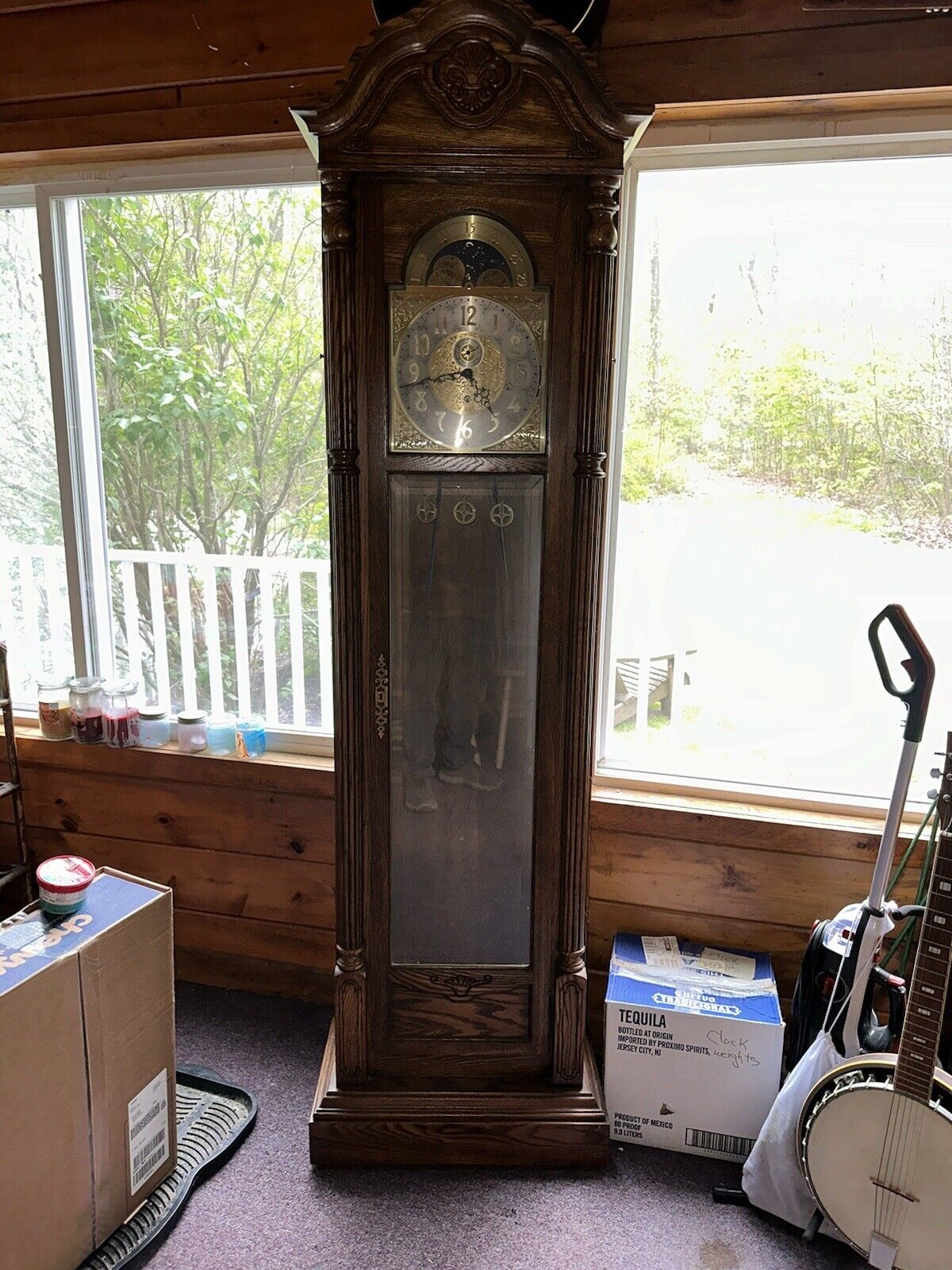 Sligh grandfather clock parts