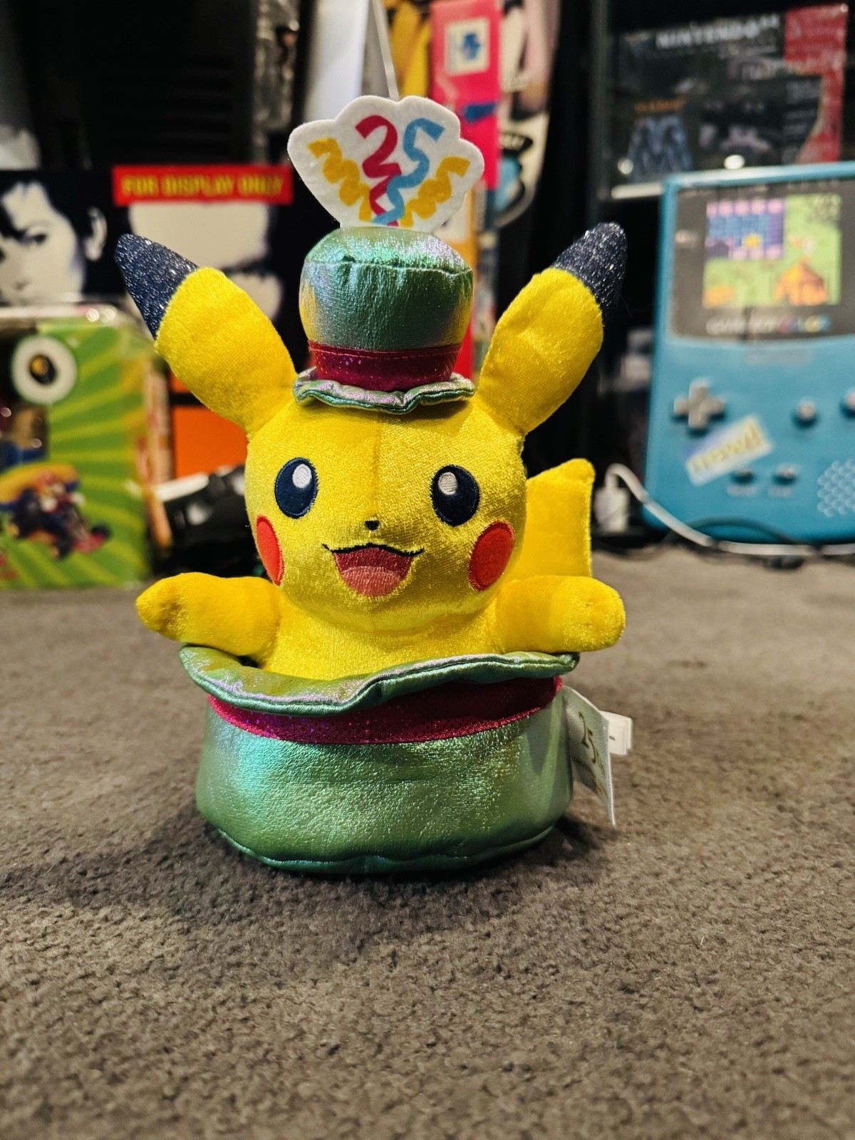 USJ JAPAN POKEMON Pikachu Plush Keychain 25th Anniversary 2026 Nintendo