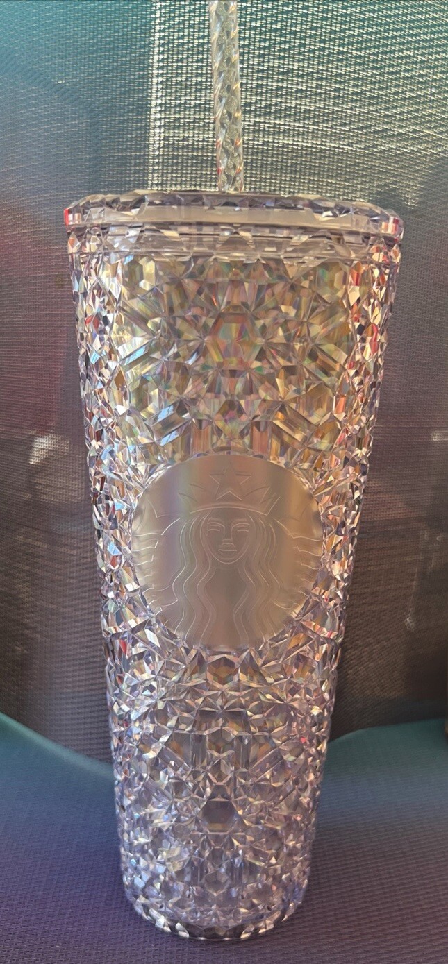 Starbucks 2024 Gems Cold Cup 24oz Iridescent Tumbler Gift