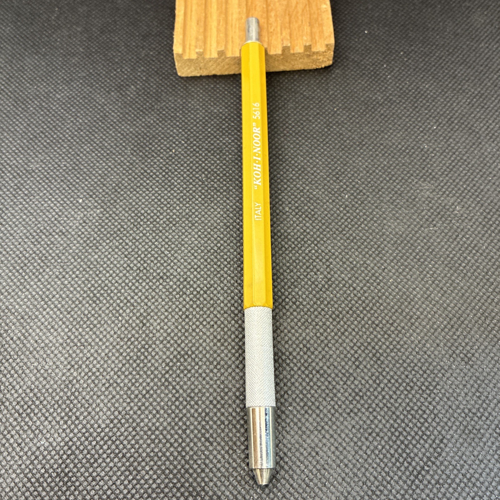 Vintage KOH-I-NOOR 5616 For All Degrees Yellow Mechanical Drafting Pencil 