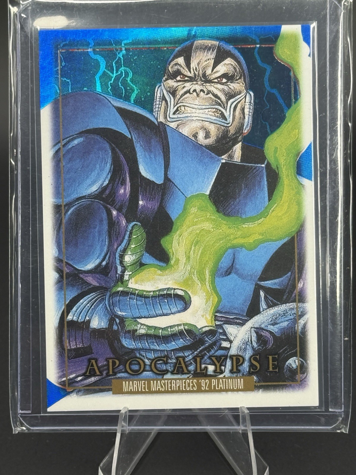 2024 Marvel Masterpiece 92 Platinum Apocalypse Blue Pmg (Adam Warlock Back) 2024 Marvel Masterpiece 92 Platinum Apocalypse Blue Pmg (Adam Warlock Back)