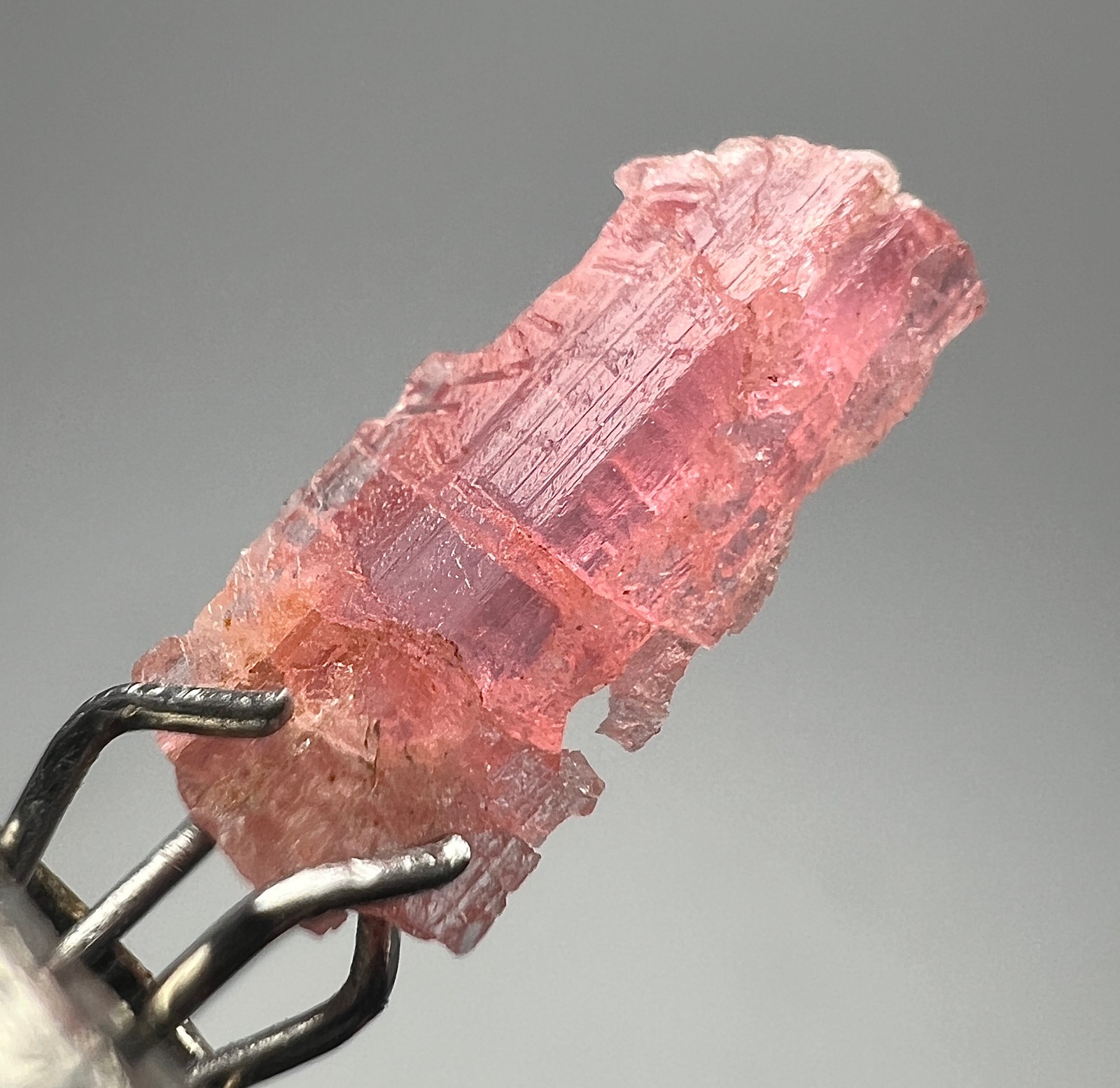 0.70 Carat Terminated Rare Pink Vayrynenite Crystal Specimen from Pakistan