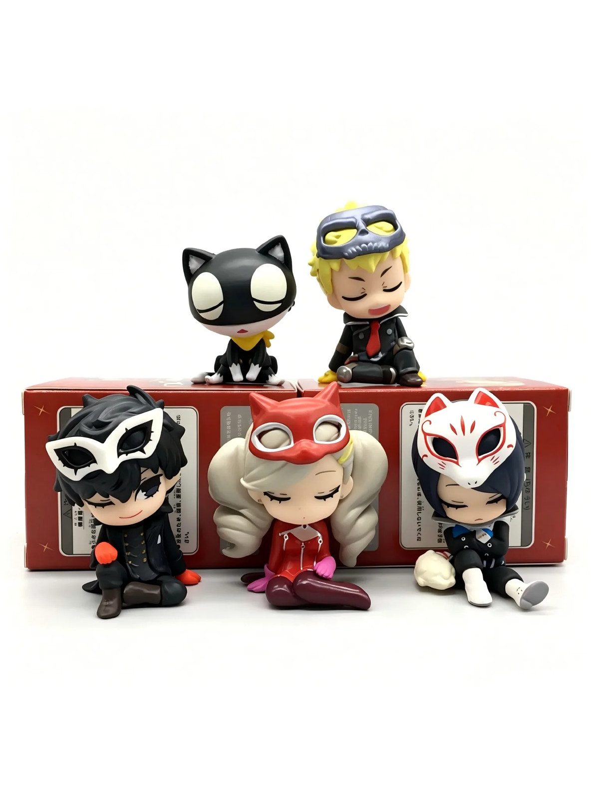 Persona 5 Royal Blind Box Sleeping Figure Joker Mona Fox Panther Skull Collectib Persona 5 Royal Blind Box Sleeping Figure Joker Mona Fox Panther Skull Collectib