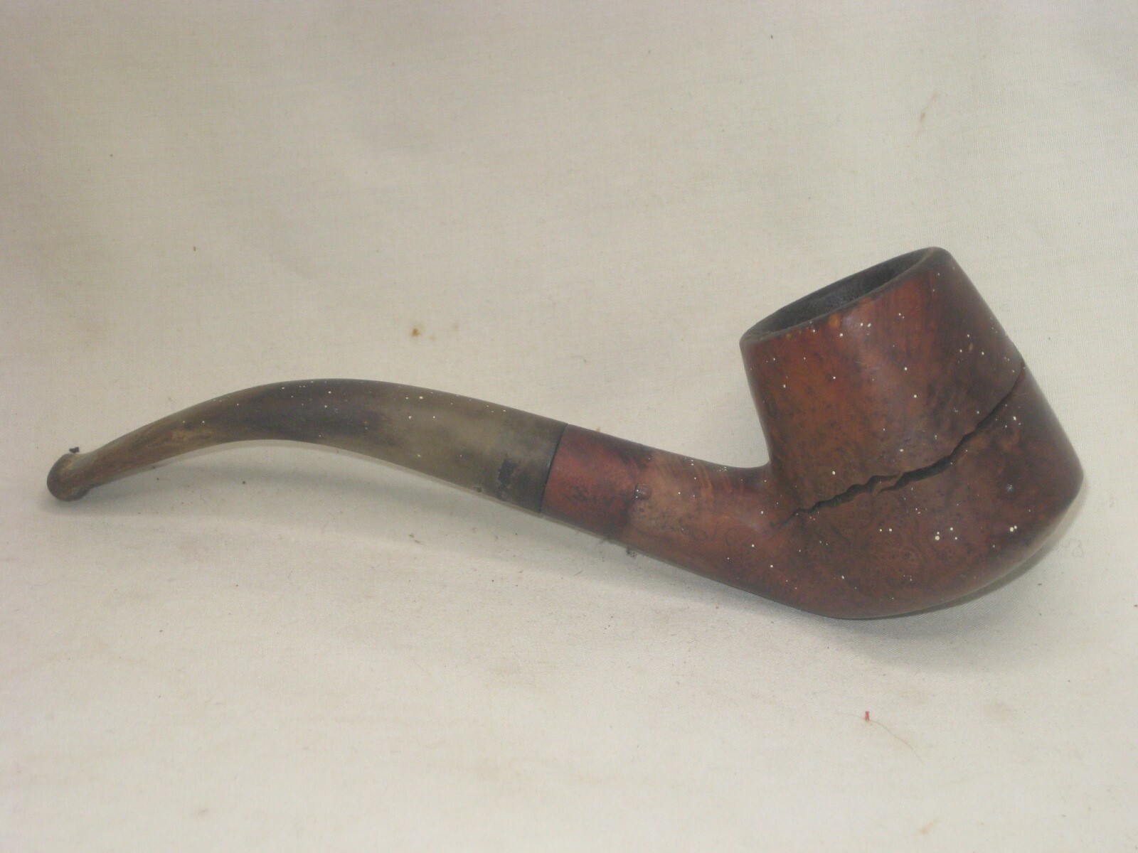 vintage LONDON MADE TWO DOT C4 Sasieni smoking pipe tobacco sherlock vintage LONDON MADE TWO DOT C4 Sasieni smoking pipe tobacco sherlock