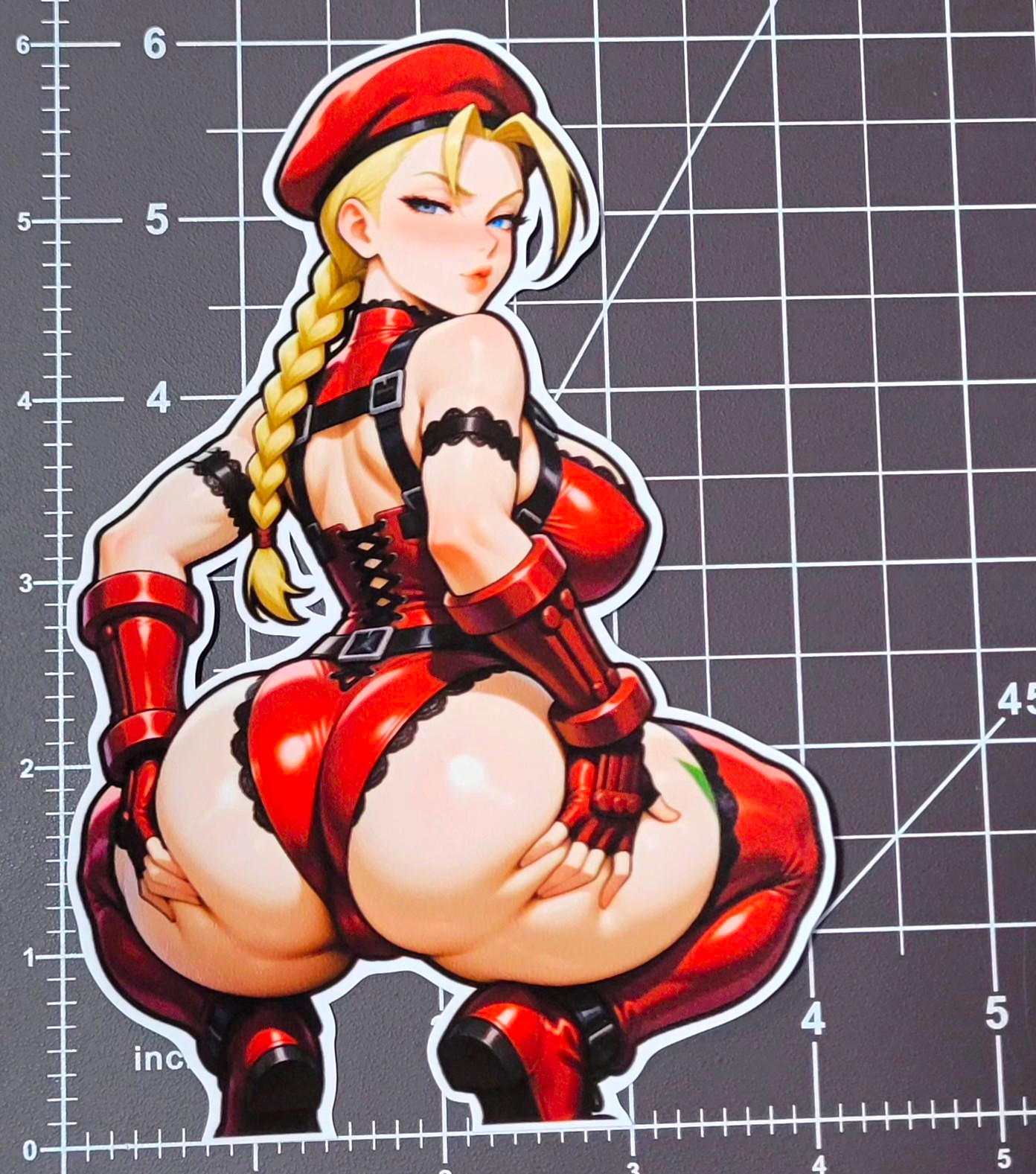 Street Fighter Cammy V3 Sticker 6