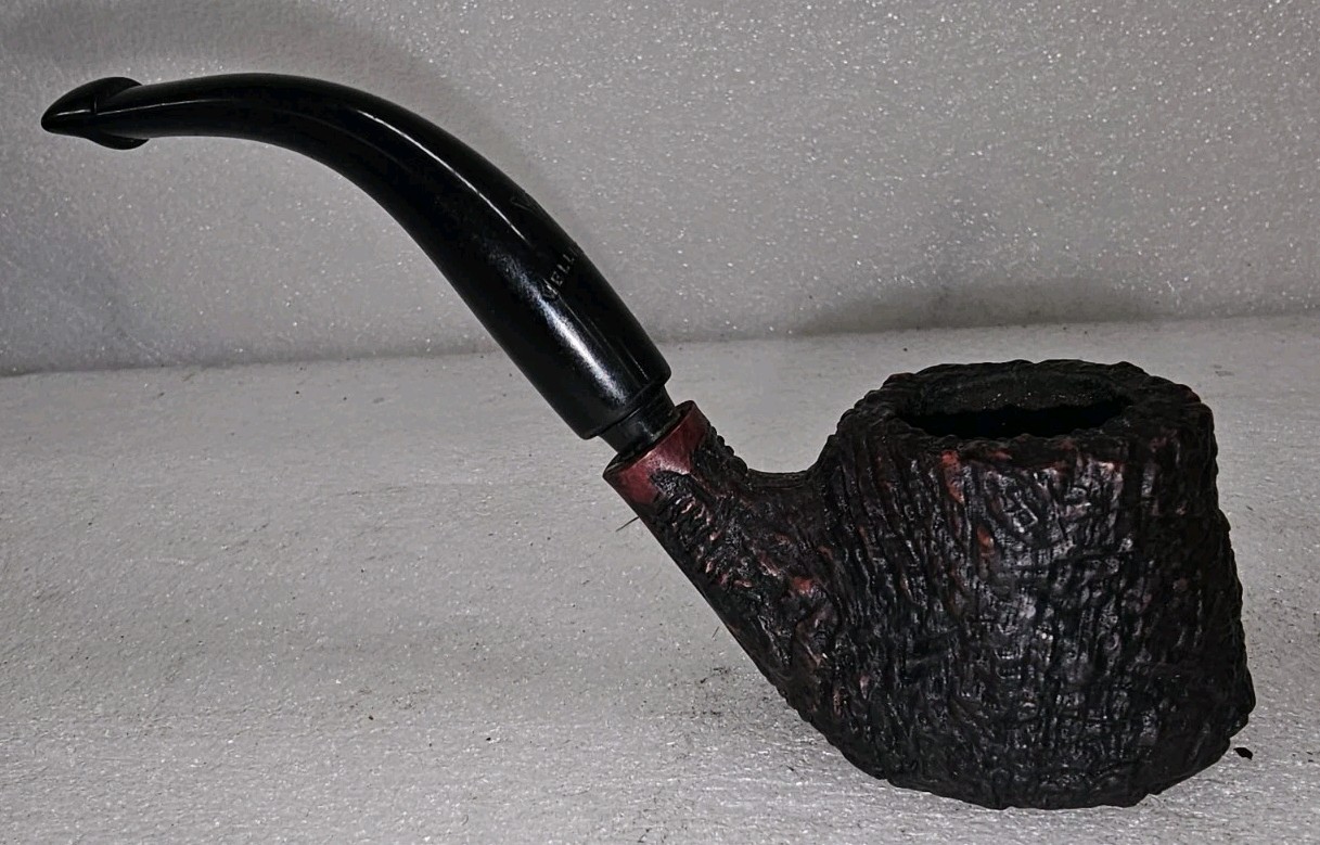 Vintage, Carey Magic Inch Rusticated Tobacco Smoking Pipe, Israel. See Ad. (TV2)