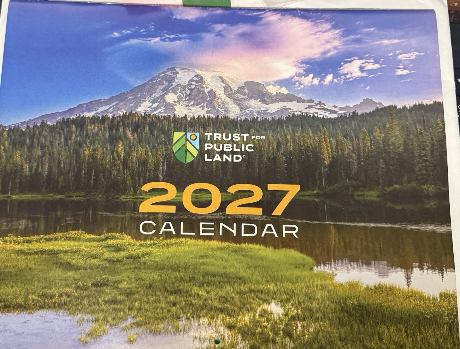 2027 Trust For Public Land Wall Calendar