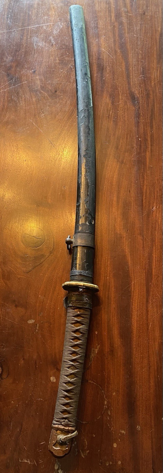Antique Gunto Police Katana Japanese Sword Signed 