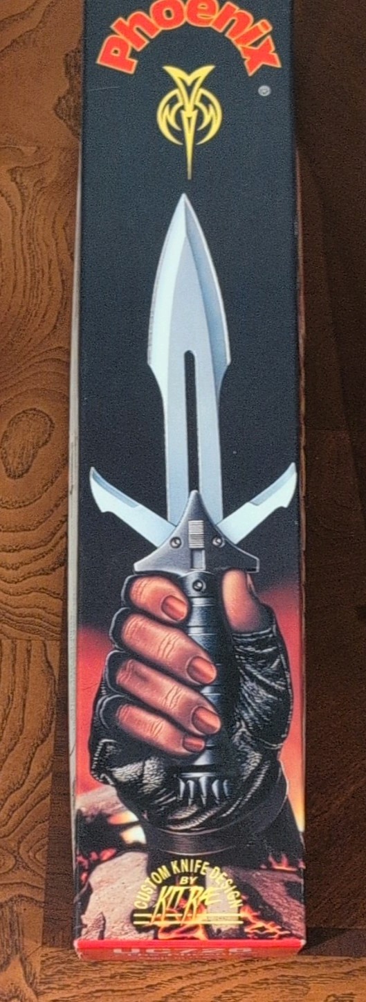 United Cutlery UC726 The Phoenix Knife Startrek Klingon Bird Of Prey Rare Logo