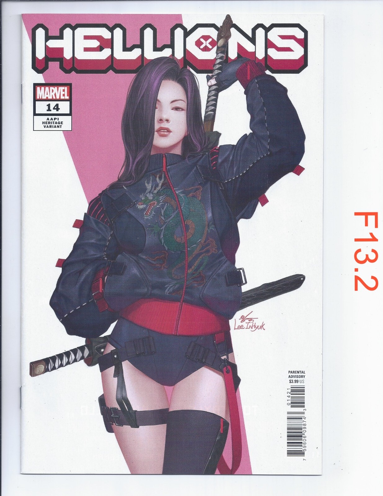 Hellions #14 Lee variant 2020 Marvel VF/NM f132