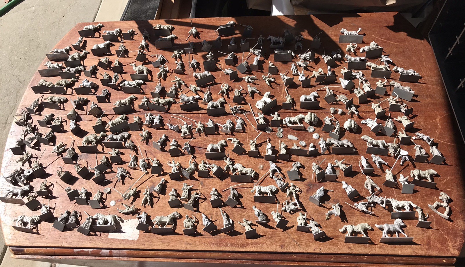 260 Pewter Fantasy Gaming Game Figurines Figures Medieval Knights Moors Camels 