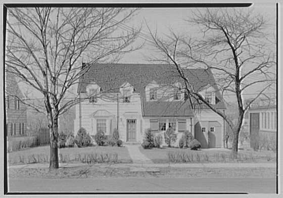 Photo:Maplewood New Jersey Kenneth W Dalzell E D Martin House 1934