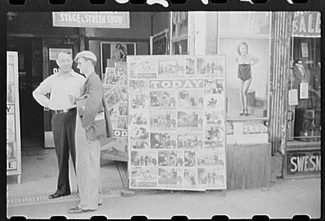 Photo:Chicago Illinois South State Street 1930s Storefront Street Scene