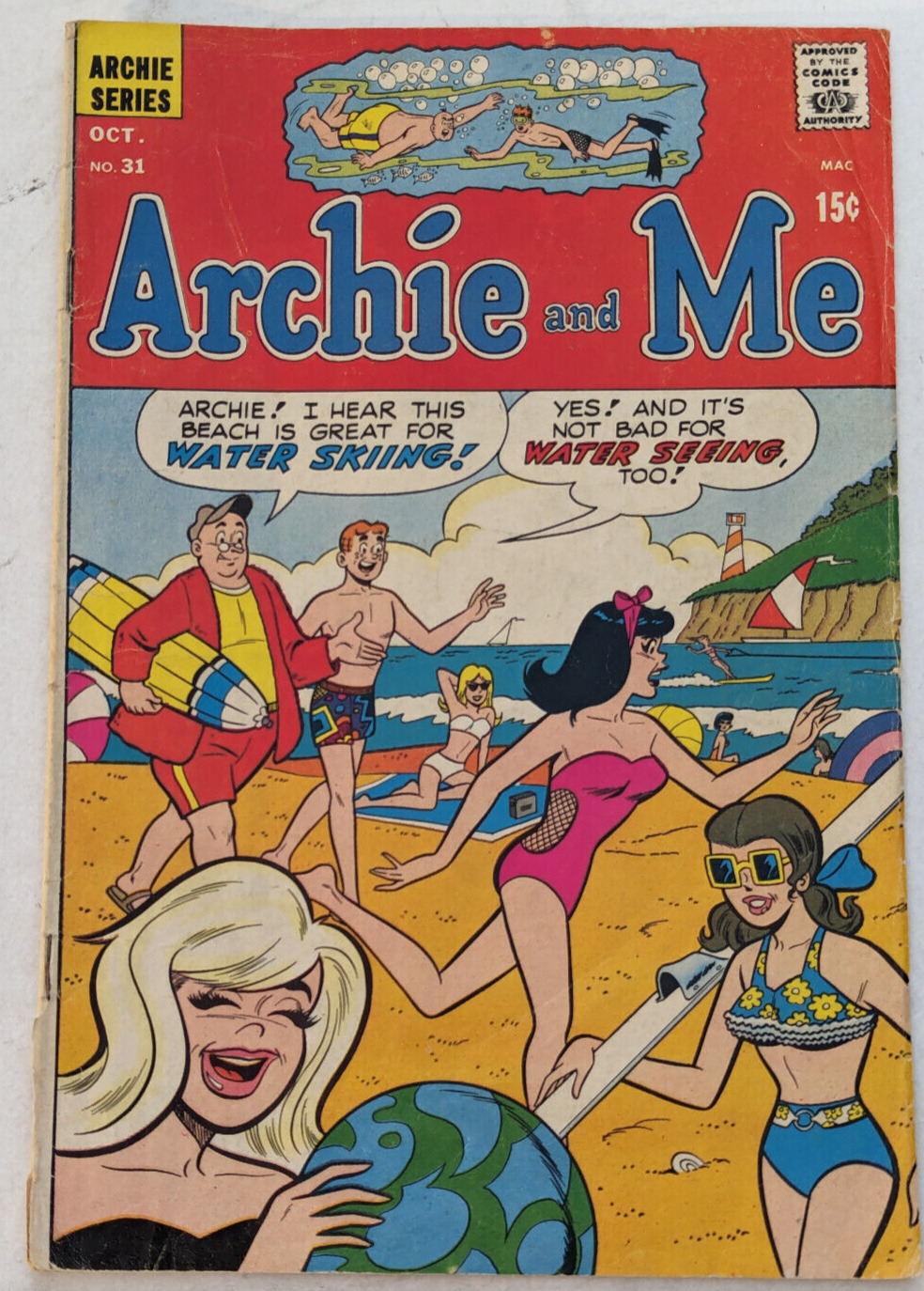 Archie and Me #31 October 1969 Good.