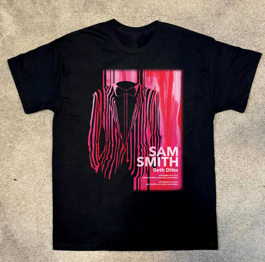 Rare Beth Ditto Sam Smith T-shirt S-234XL Cotton Gift Streetwear For Fan DM81