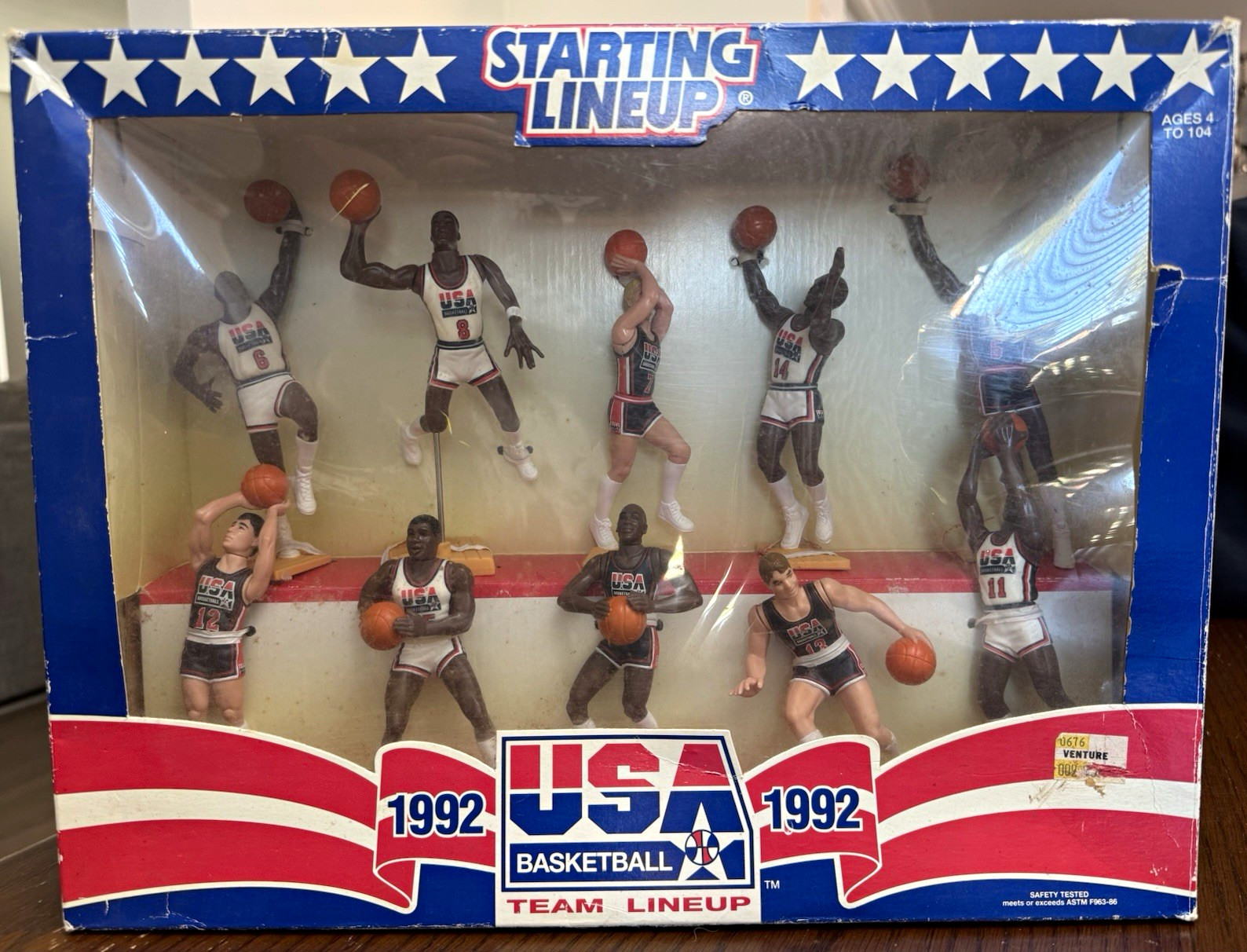Starting Lineup 1992 USA Basketball 10-Figure Set Limited Edition MPN 67990