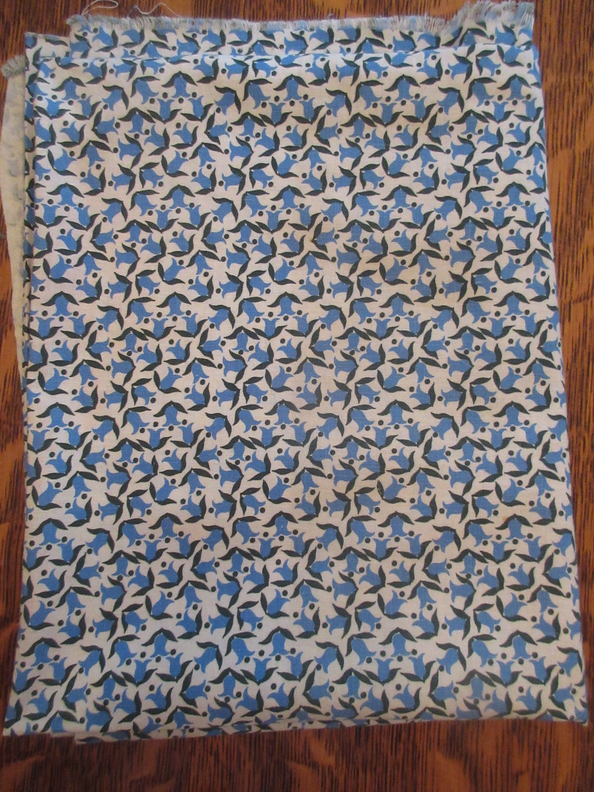 Vintage 1930s-40s Whole Feed Sack Material - 36\
