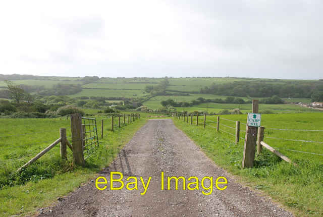 Photo 6x4 Entrance to Woodyhyde Farm and camp site Harman\'s Cross  c2007