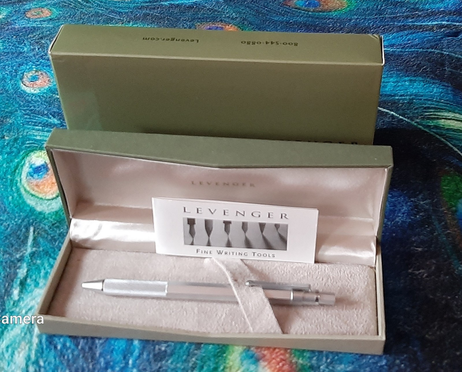 LEVENGER L TECH BALLPOINT PEN ORIGINAL SERIES 1 NEW BOX AND PAPERS