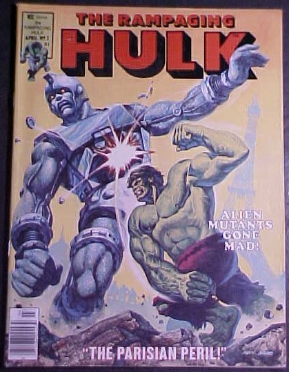 THE RAMPAGING HULK #2 FN 1977 MARVEL