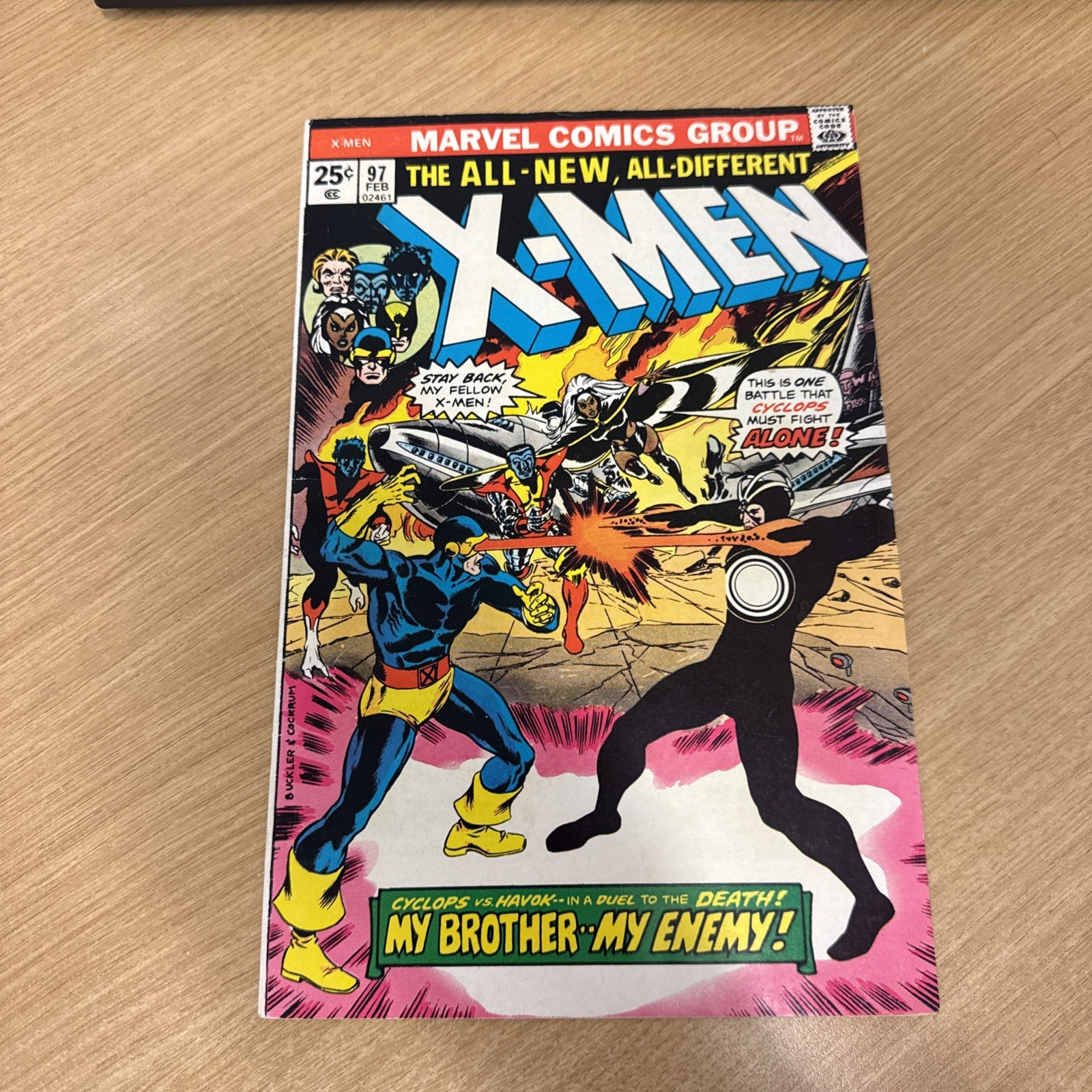 X-Men #97 (1976) Marvel Bronze Age 1st Lilandra Cameo- Claremont