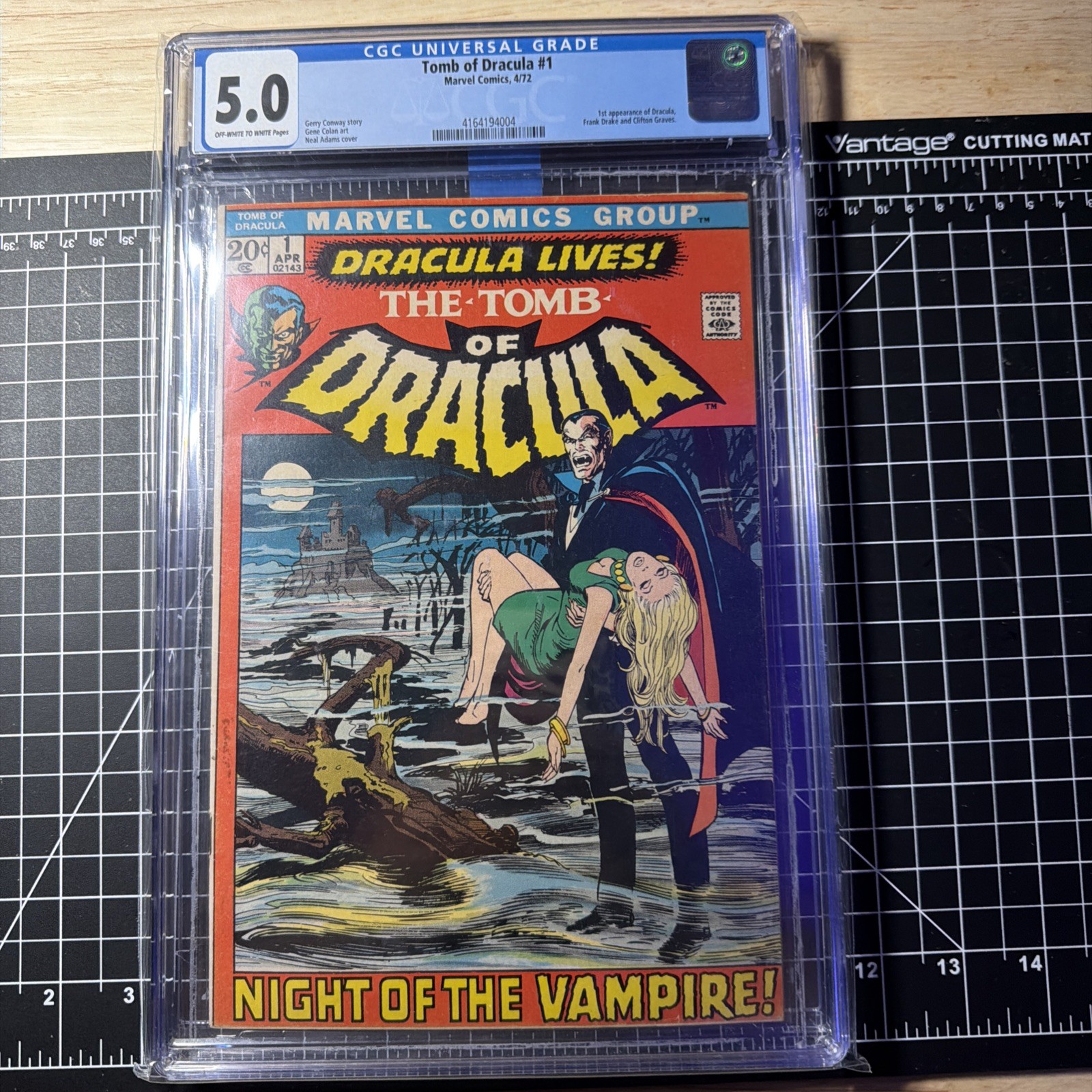 Tomb of Dracula #1 (Marvel Comics April 1972) CGC 5.0 1st Appearance Dracula