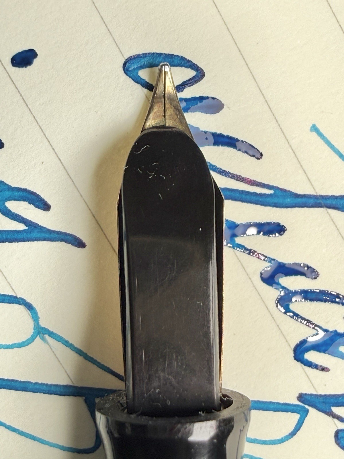 F Waterman 94 14K Semi Flex nib (video)