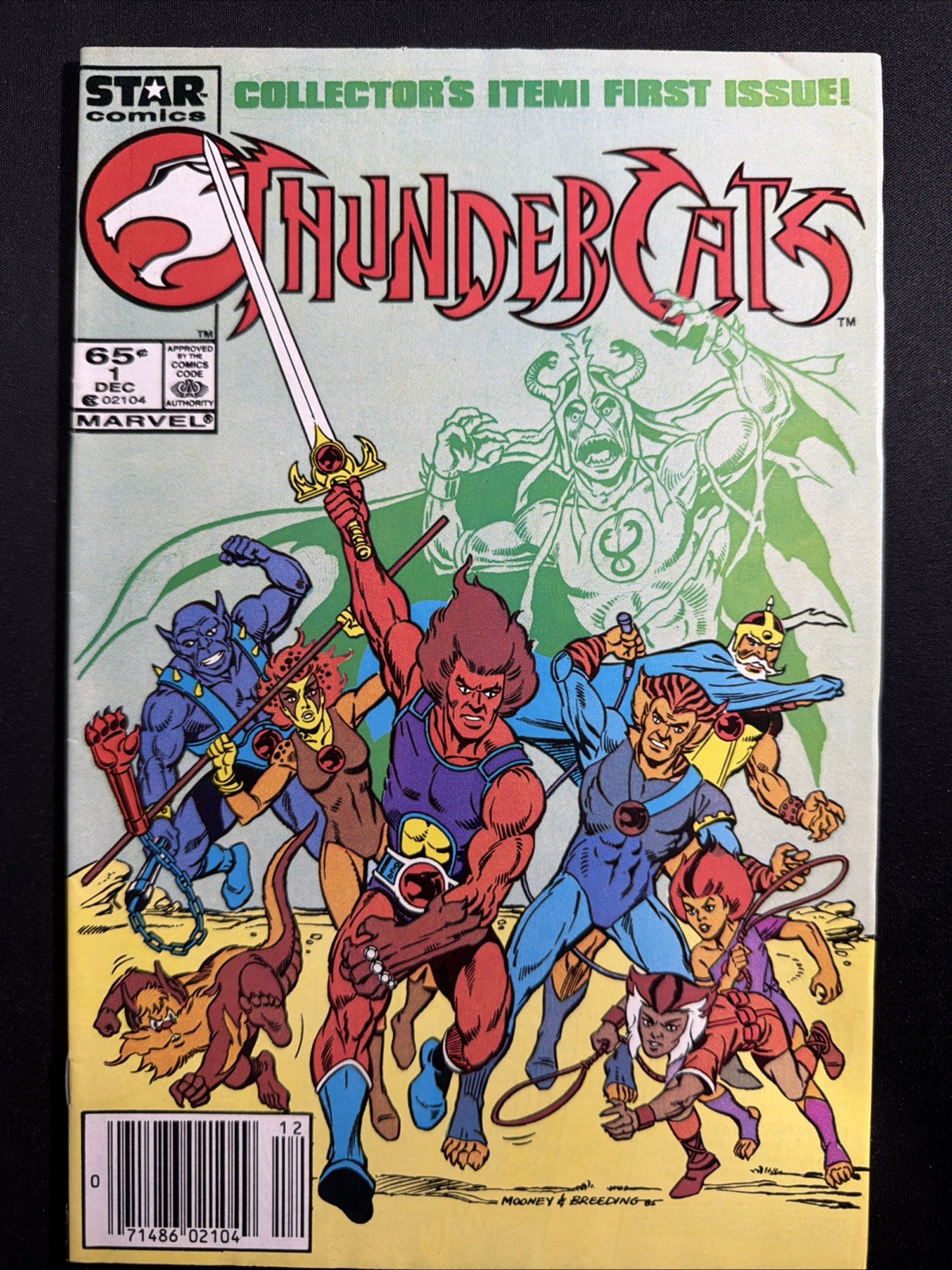 Thundercats #1 1985 Newsstand Marvel Comics First team app 1st Print Fine *A2