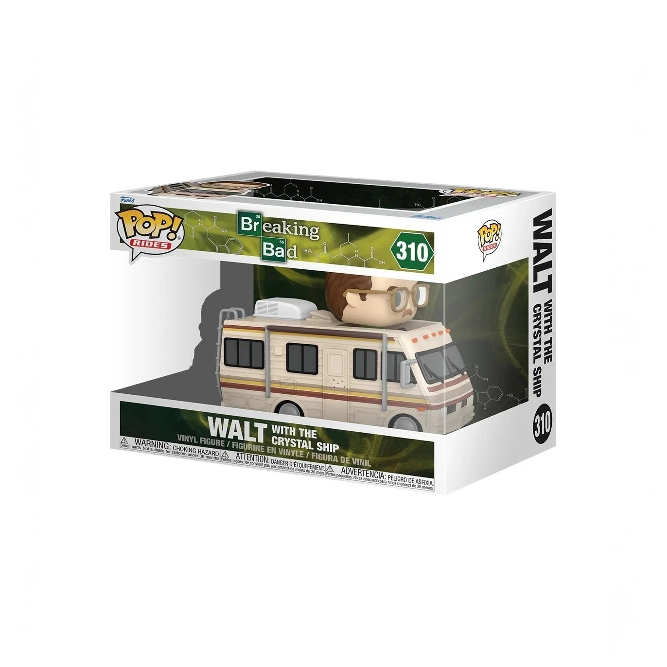 Funko Pop Breaking Bad Walt with the Crystal Ship Deluxe Ride #310 Funko Pop Breaking Bad Walt with the Crystal Ship Deluxe Ride #310