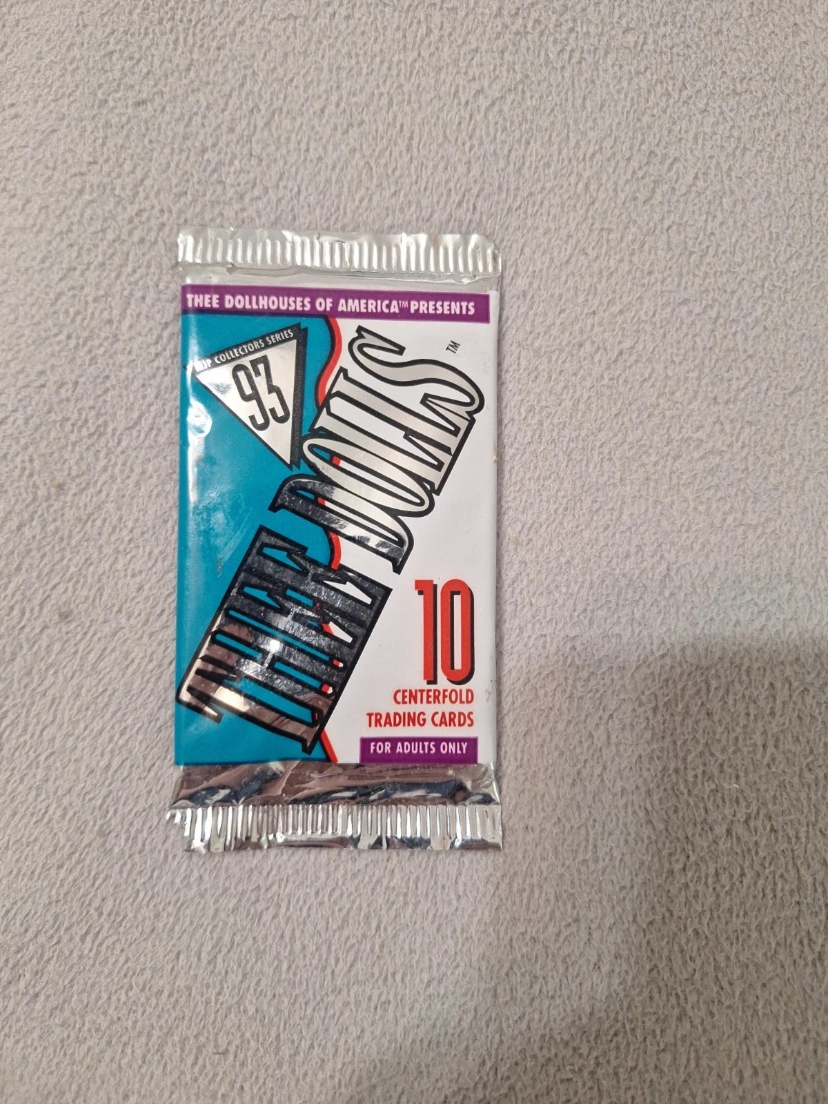 THEE DOLLS TRADING CARD M.J.P. COLLECTOR'S SERIES 3. (1) Sealed Pack Of 10 Cards
