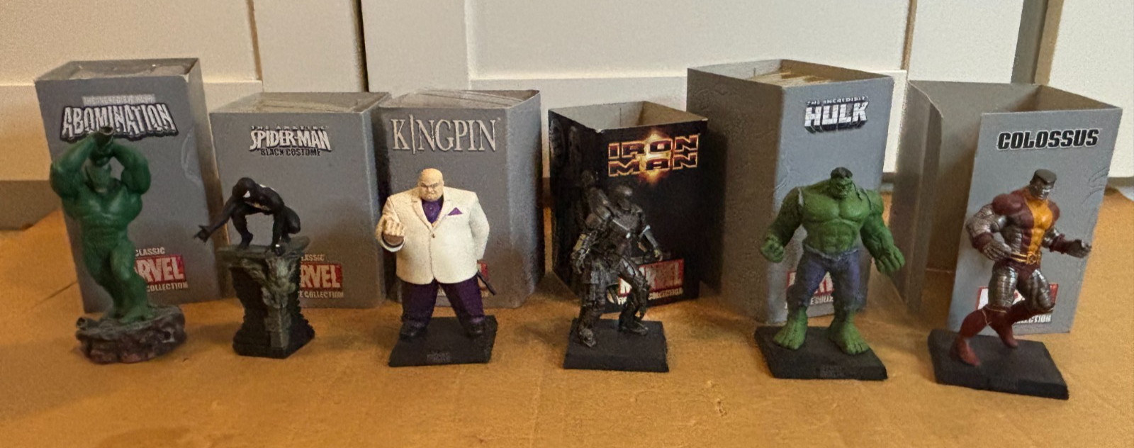 Eaglemoss Classic Marvel Figurines Lot 6 Special Editions Hulk Iron Man Eaglemoss Classic Marvel Figurines Lot 6 Special Editions Hulk Iron Man