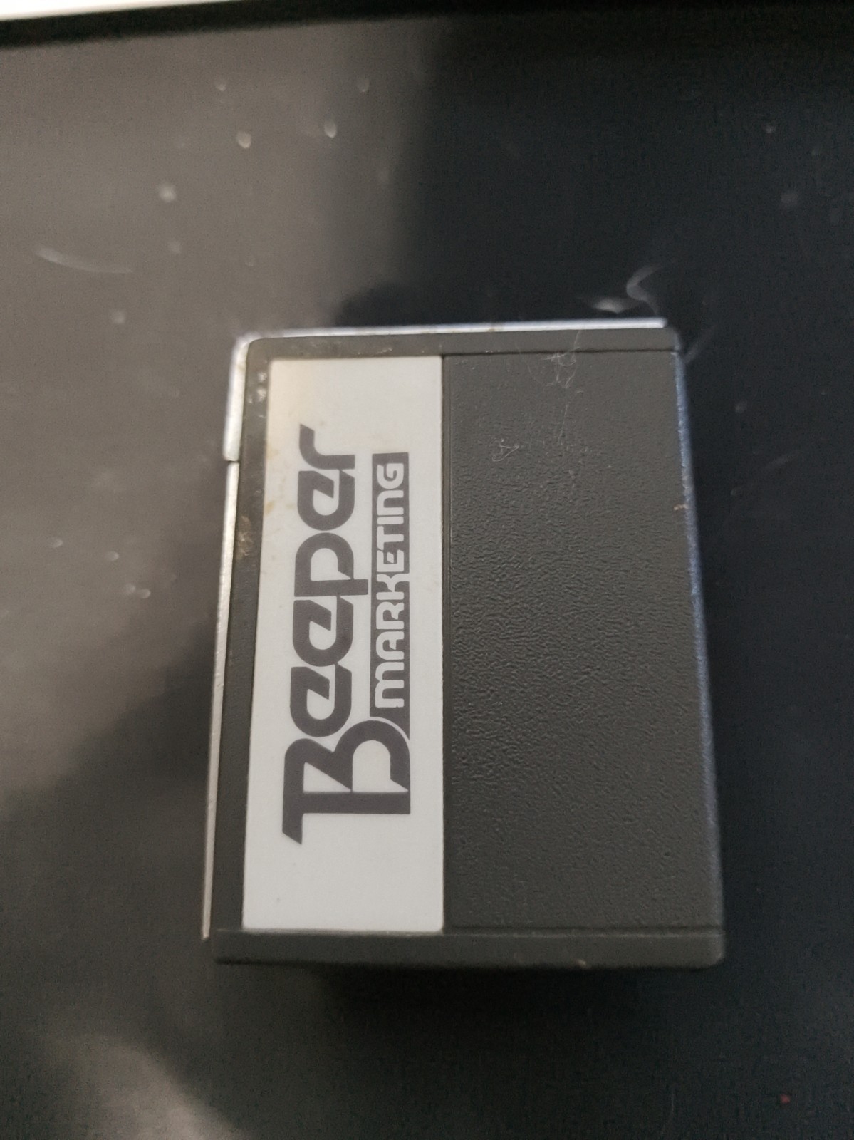 1 Vtg Old Gray Motorola Data-RC0120 Receiver Pager Beeper w/ Belt Clip Untested
