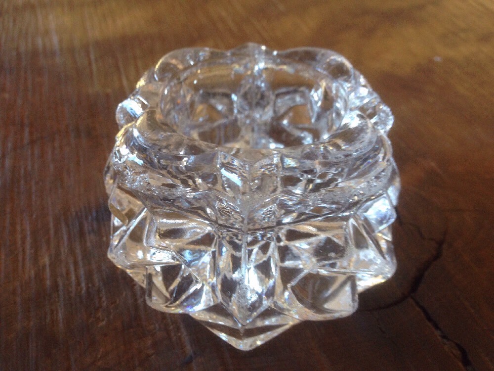 Antique Fabulous Large Unique Shape Crystal Jelly Compote