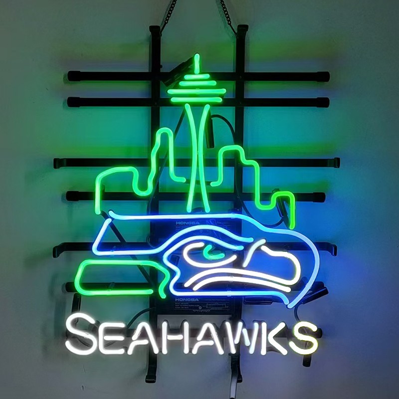 US STOCK Seattle City Seahawks Neon Sign 19\