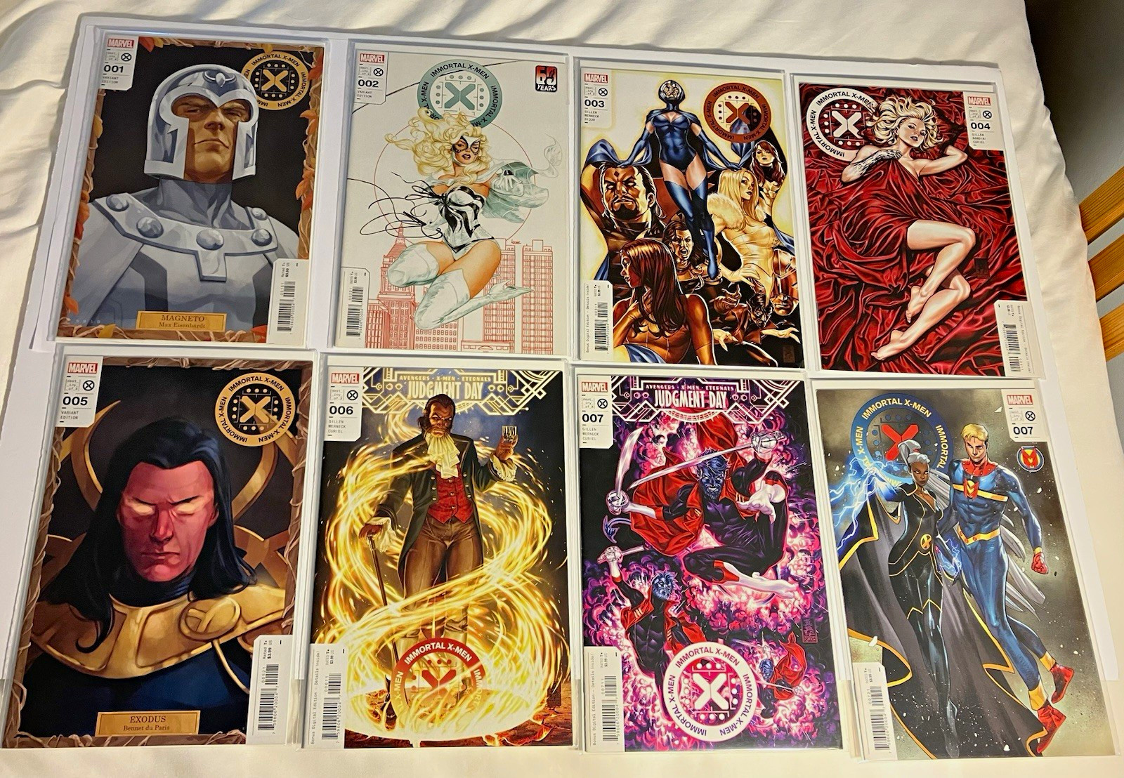 Marvel Comics books. Immortal X-Men. Complete series #1-18 + xtra variant of #7 Marvel Comics books. Immortal X-Men. Complete series #1-18 + xtra variant of #7