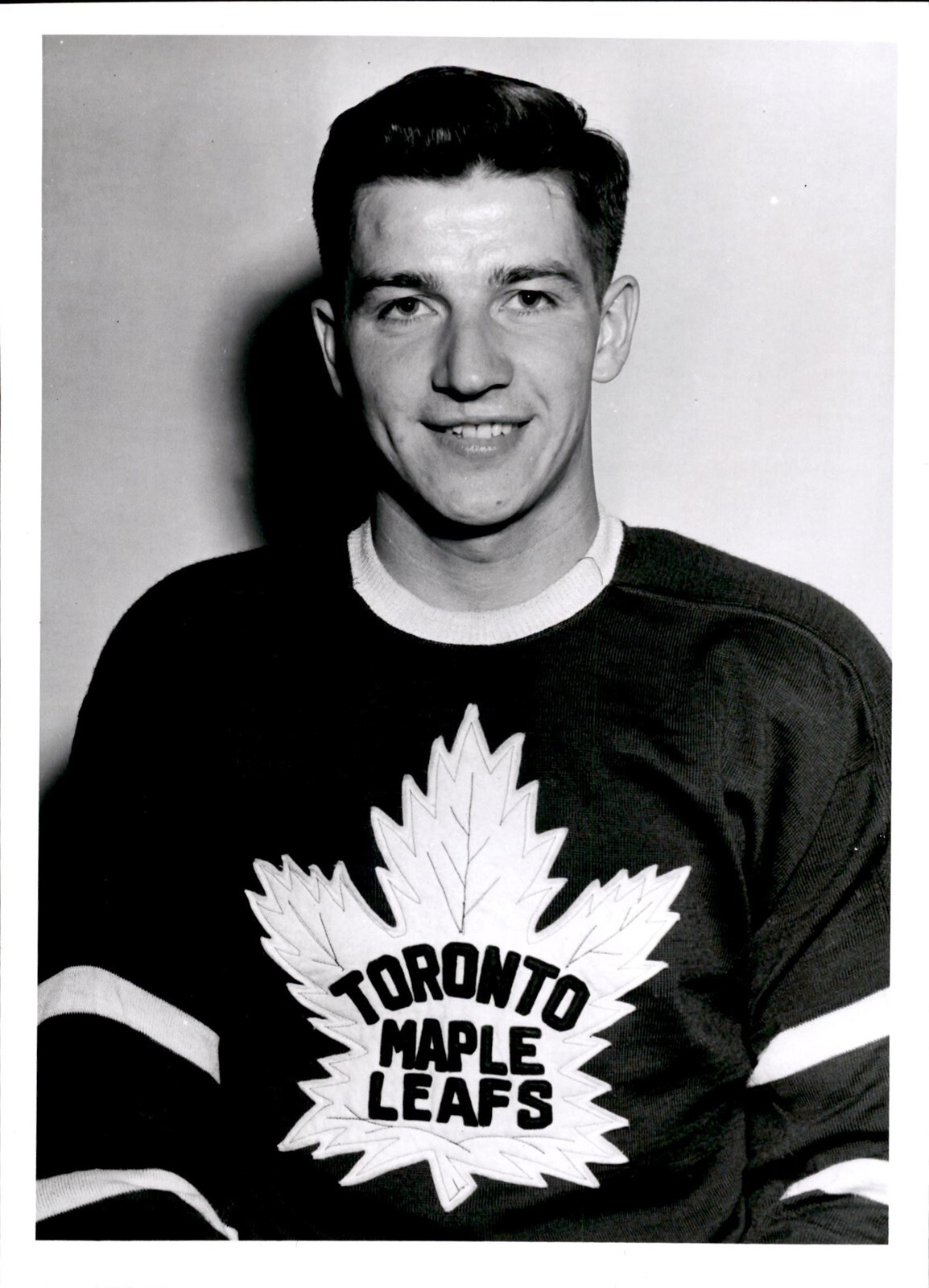 PF21 Original Photo BOB BAILEY 1953-56 TORONTO MAPLE LEAFS RIGHT WING NHL HOCKEY PF21 Original Photo BOB BAILEY 1953-56 TORONTO MAPLE LEAFS RIGHT WING NHL HOCKEY