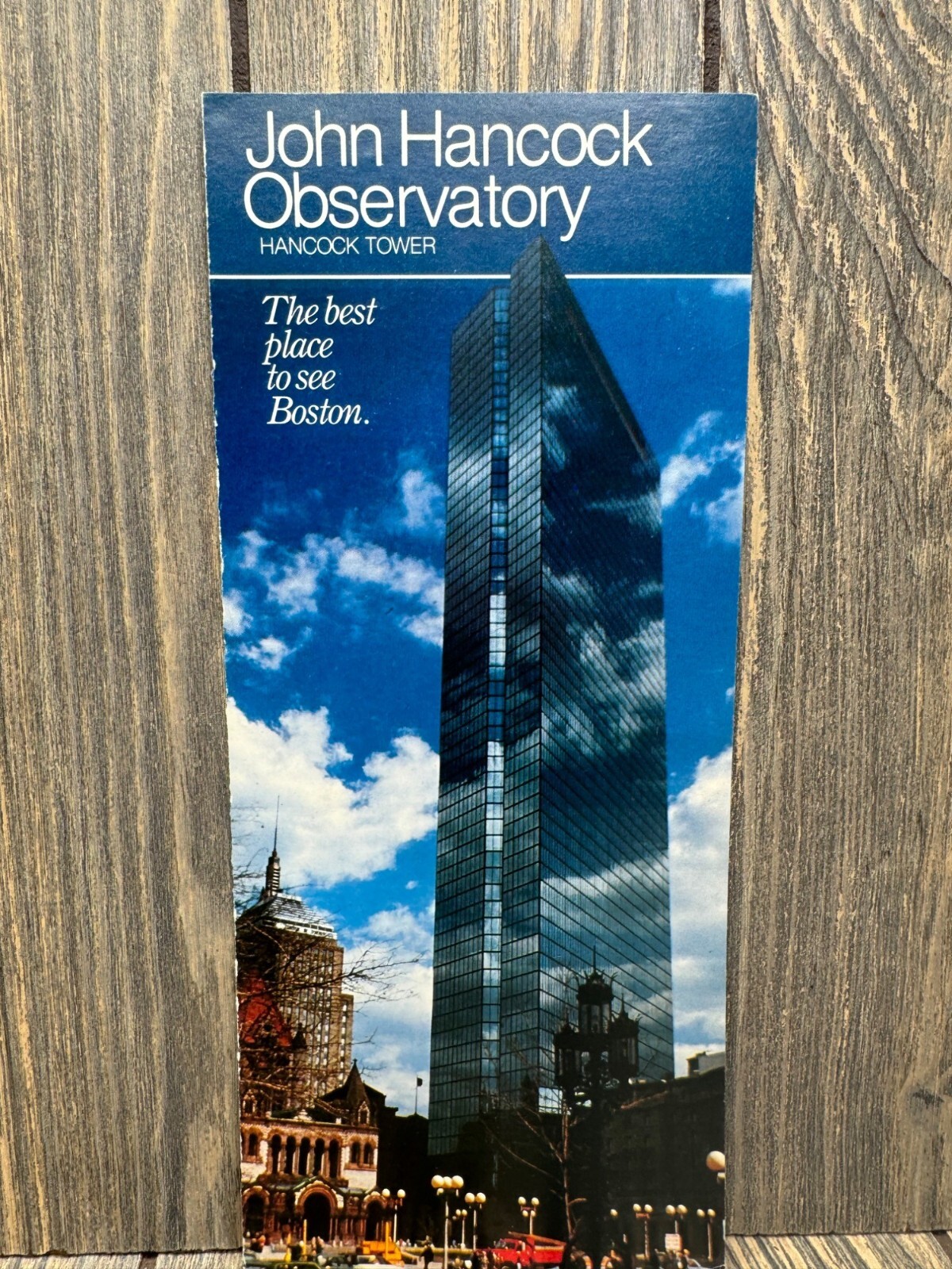 Vintage John Hancock Observatory Boston Travel Brochure