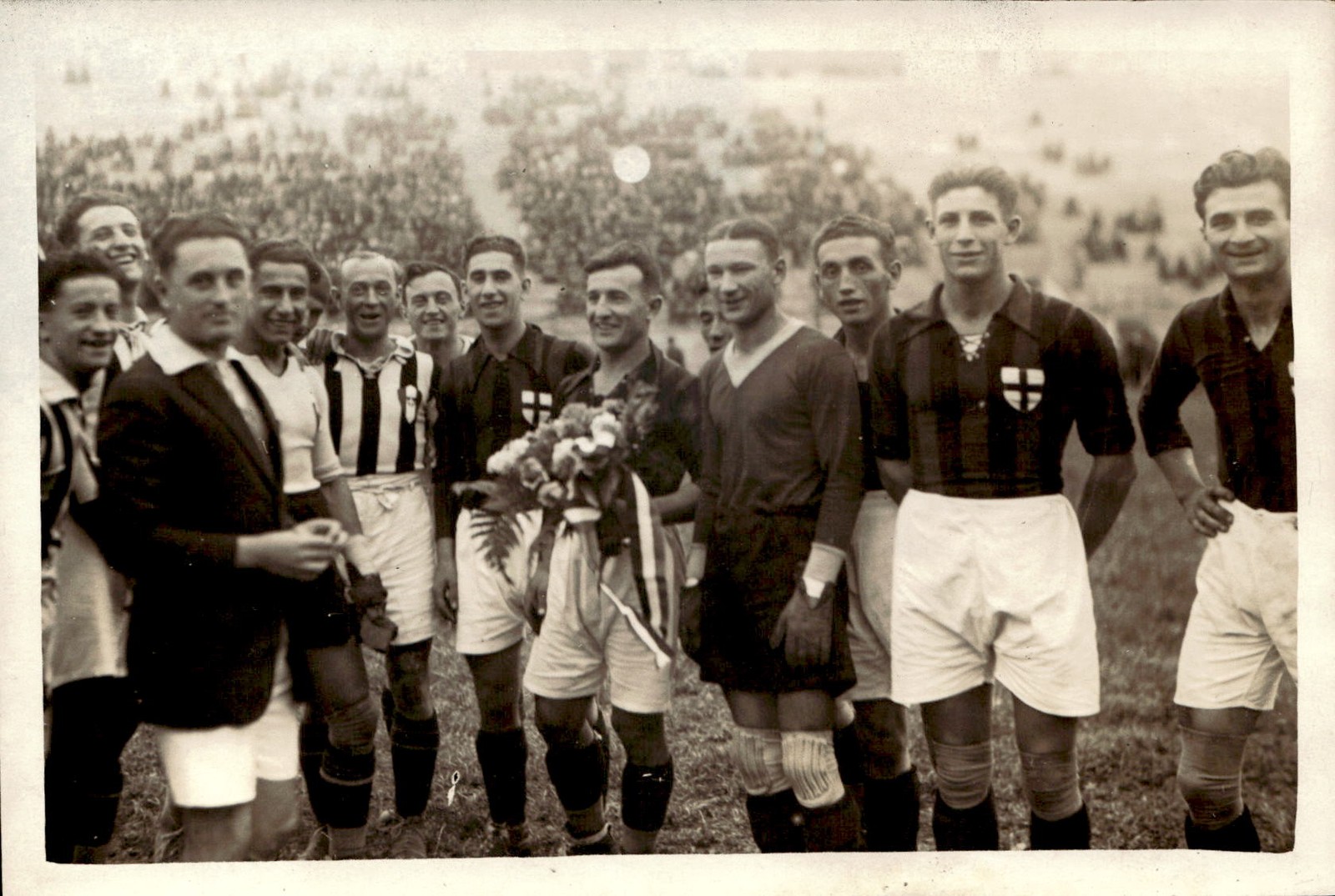 Photograph photo football celebration meeting Bologna
