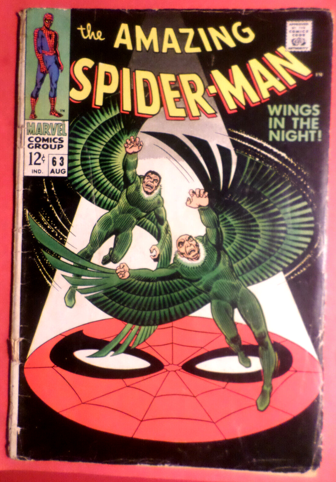 Amazing Spider-man  63 Vulture II Silver Age 1968