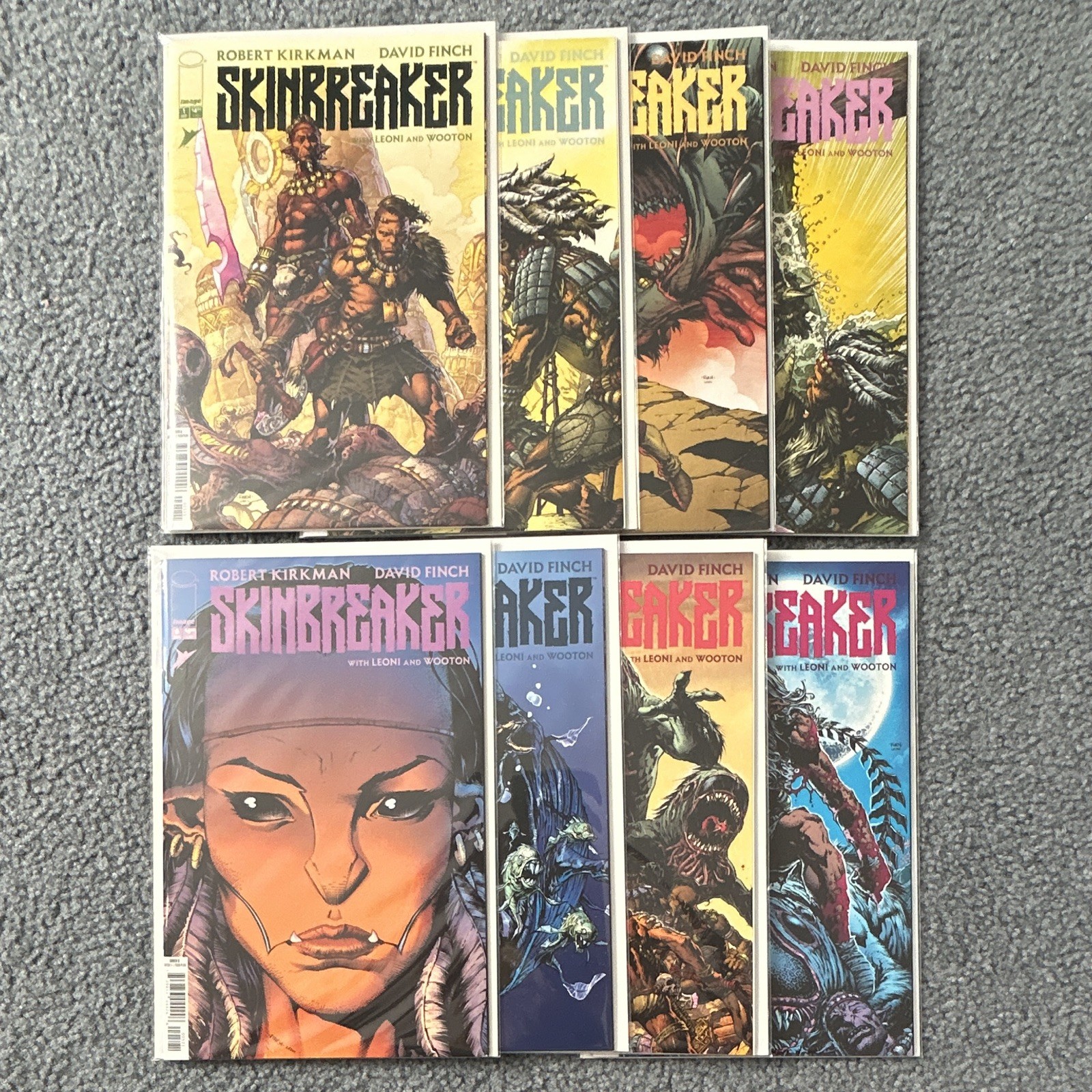 Image Comics Skinbreaker #1-8 Complete Set Lot Robert Kirkman 1st Prints 2026 Image Comics Skinbreaker #1-8 Complete Set Lot Robert Kirkman 1st Prints 2026